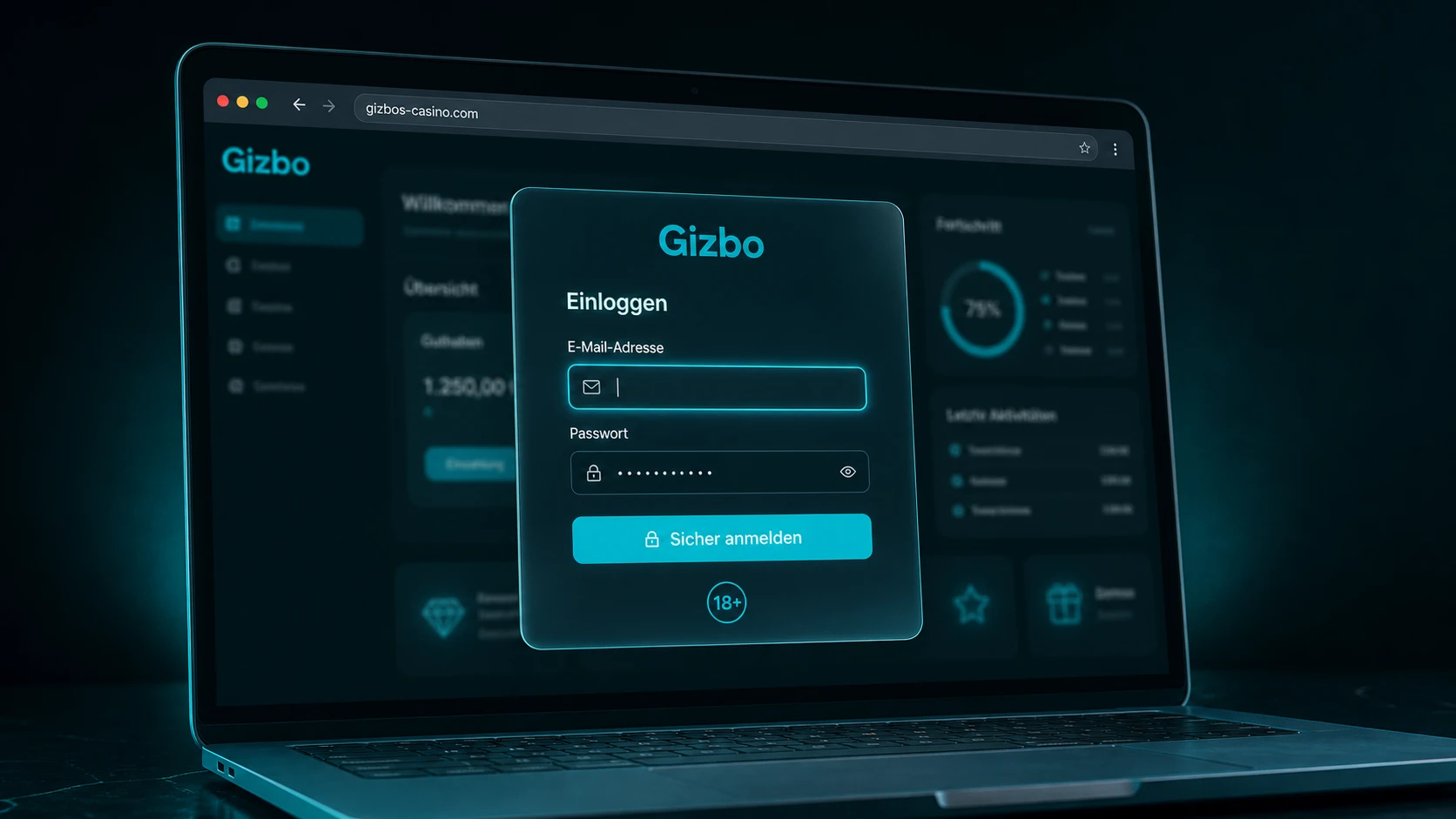 So funktioniert der Gizbo Casino Login
